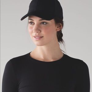 Black Lululemon Baller Cap